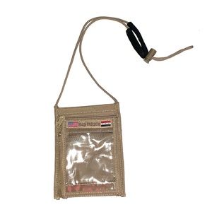 Military ID badge holder